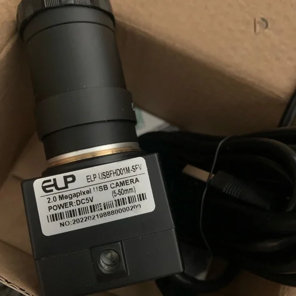 Elp 2.0 mega pixel usb camera